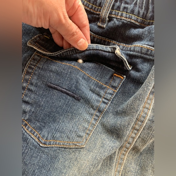 Motherhood maternity denim stretch mini skirt size XL - Picture 4 of 10